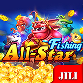 All Star Fishing arcade game cover