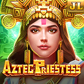 Aztec Priestess slot game cover