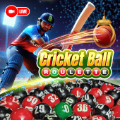 Cricket Ball Roulette live table game cover